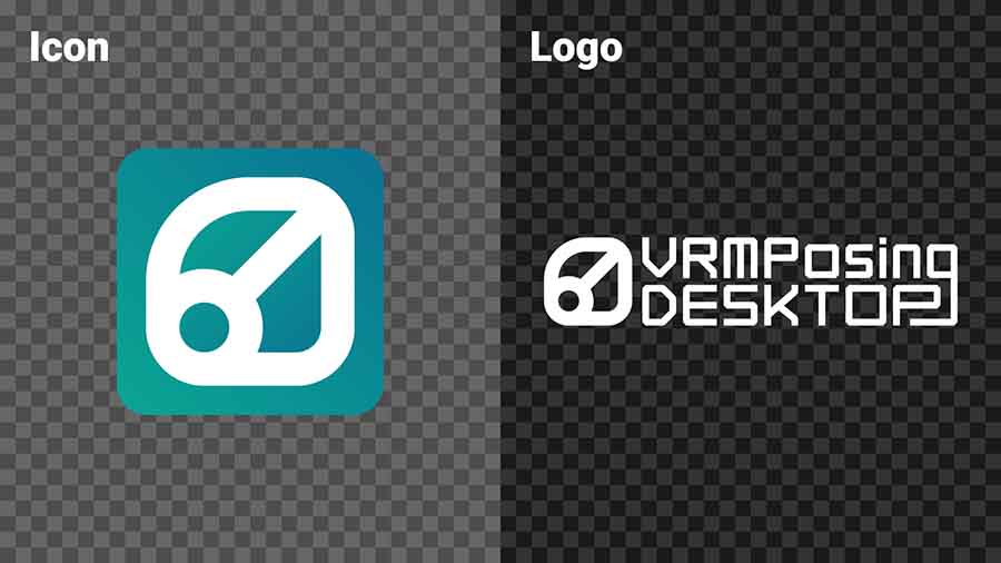 New Logo and Icon of VRM Posing Desktop