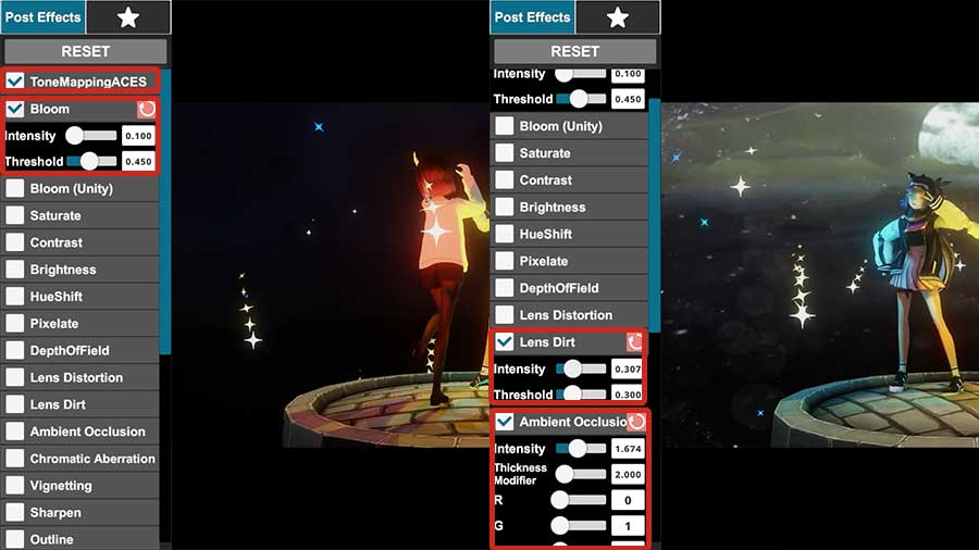 Post-processing Set-up