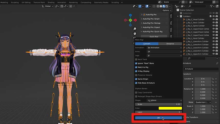 Make Rig Window