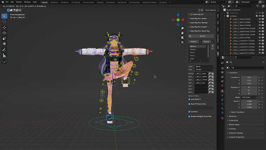 Make Rig Window